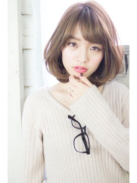 グランアージュ 錦糸町(grandage) 大人可愛い20代30代40代前下がりひし形小顔ボブ丸みミディ