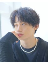 ゴールドシブヤ(GOALD SHIBUYA)&nbsp;ツイストスパイラル　センターパート　スパイラル　アッシュ