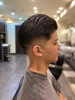 スカイマスターバーバー 渋谷(SKY MASTER BARBER)&nbsp;スキンフェードパートスタイル<理容室>[床屋/シェービング/渋谷]