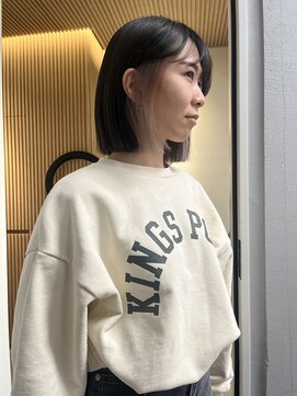 ロンドプロフィール 浦和(Lond profil) 中川陽南子【ぱつっと切りっぱなしインナーカラーボブ】浦和