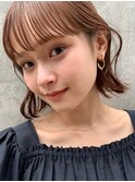 外はねスタイル/大人可愛い/ミルクティーベージュ