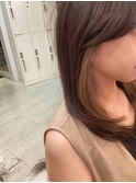 インナーカラー、ハイライト