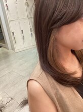 ヘアー ボニータ(hair bonita) インナーカラー、ハイライト