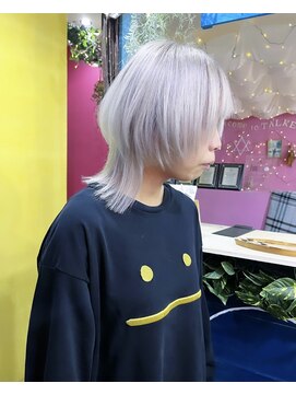 トーク 伊丹本店(TAL'KE) TAL'KE/ブリーチ×ホワイトシルバー_1207