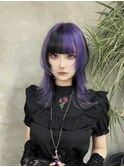 前髪/セクション/カラー