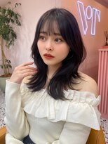 ボタン シブヤ(VOTAN SHIBUYA) アッシュ/グレージュ/韓国ヘア/渋谷/レイヤー/顔まわり