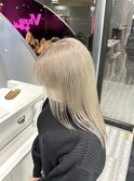 ハイトーン×ミルクティーベージュ[倉敷][岡山][倉敷美容室]