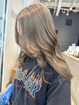 アイティーバイアルバム 松戸店(IT by ALBUM)&nbsp;ミルクティーロング_エアリーロングピンクブラウン_ba482291