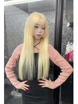 リアオオサカ テラス 梅田(Ria OSAKA terrace)&nbsp;ブロンドヘア【韓国ヘア　梅田】