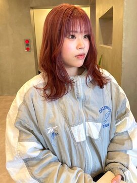 エルロンバイマフェ(AILERON by mahae) オレンジ×チェリーピンク