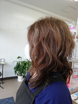 ラポールヘア北谷店 ナチュラルレアウェーブパーマ