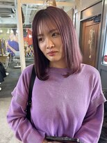 ユイマァル 倉敷店(YUIMARL)&nbsp;ピンクラベンダー×ミディアム