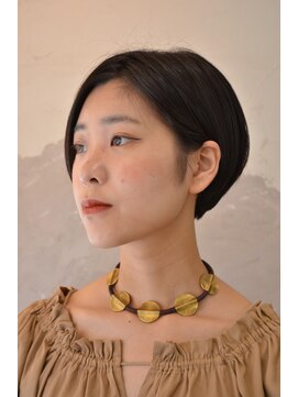 スパイス SPYS 30代40代大人黒髪ショートボブ/美シルエット小顔ショート