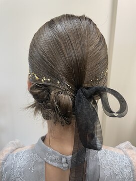 ランリ 名古屋名駅(ranri) 結婚式タイトヘアセット