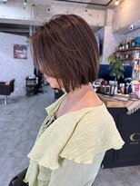 シールドヘアー 沖縄 新都心(C'LD Hair)&nbsp;ミニボブ/ショートボブ/ボブ/丸みボブ/切りっぱなしボブ
