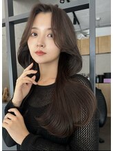 本格韓国サロン”etoi”韓国特化だからできるレイヤーカット/顔まわりのカット/くびれ〈大分市中央町〉