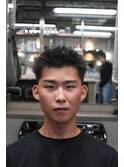 スパイキーアップバング
