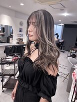 キング 梅田(K!ng)&nbsp;縮毛矯正髪質改善ハイライトレイヤーカット梅田美容室エクステ