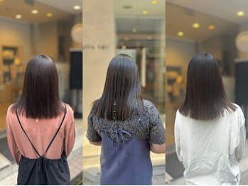 アフィックス ヘア 小岩駅前店(affix hair)の写真/【地毛風ナチュラル】髪質改善ストレート_季節変化でのうねりやパサつきもまとまる艶サラ素髪へ導きます。