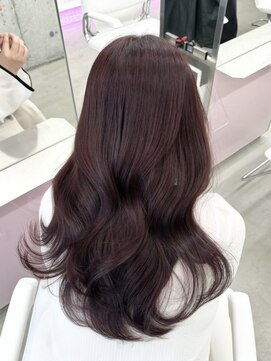 エヌアイ オモテサンドウ(ni omotesando) ピンクブラウン/ブリーチなしで叶う