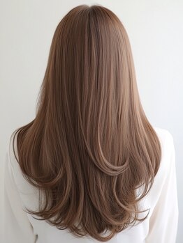 ピーチ バイ ニューヨークニューヨーク(a Peach by NYNY)の写真/一人ひとりの髪質に合わせたトリートメントで内側から美しい髪に！【自分史上最高のサラサラ髪へ】