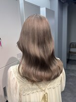 ヴェルダ 池袋店(verda)&nbsp;ブリーチ２回　ミルクティーグレージュ　haruto