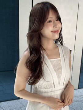 ローネス(LONESS) 顔まわりカット/顔まわりレイヤー/ブラウンベージュ