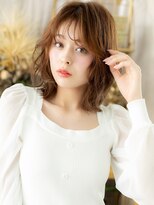 カバーヘア ブリス 大宮西口(COVER HAIR bliss) 韓国風ニュアンスパーマフェザーミディアムc6大宮20代30代40代