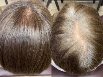 ヘアーサロン エイム(hair salon Ame)の写真/ゴッホトリートメント配合カラーでカラーと同時に髪質改善が可能◎ダメージレスカラーで髪に優しく♪