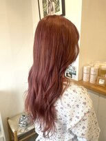 ジジ フィーカ 佐野(Gigi fika)&nbsp;ブリーチありピンクベージュ