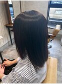 自然にまとまる◎縮毛矯正ストレート/髪質改善/艶感