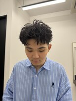 ステージ(STAGE)&nbsp;スパイキーショート　短髪　ツイストパーマ