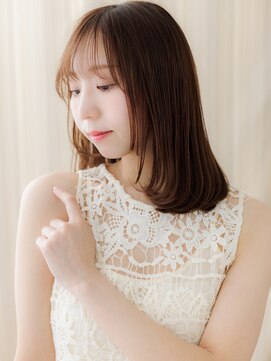 カバーヘア ブリス 志木南口駅前店(COVER HAIR bliss) ヘーゼルグレージュ美髪顔周りレイヤースタイルY志木20代30代