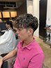 ［人気急上昇］MEN'Sカット+スペインカール［船橋/船橋駅/メンズパーマ］