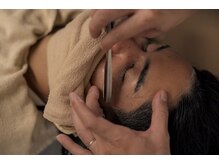 お客様に合わせたお顔剃り