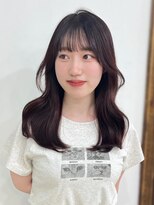 ルフェリ(Lufeli)&nbsp;【Lufeli】いとうりお　ワインレッド/ブリーチなし/韓国巻き