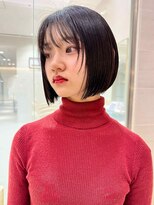 ピークアブー 銀座中央通り(PEEK-A-BOO)&nbsp;ボブ／バング／モード／似合わせカット