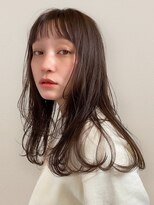 ブルートマト(BLUE TOMATO)&nbsp;20代30代透明感ココアブラウン×レイヤーカット小顔ヘア