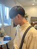 メンズカット+パーマ