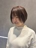 【自分へのご褒美】カット+23°カラー+バランス保湿スパ ￥12000