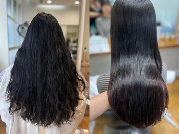 パーマ落としラボ アピッシュ 青山(apish)の写真/年間２万人のパーマ施術の実績！パーマを理解しているからこそ、キレイにパーマを落とせます◎