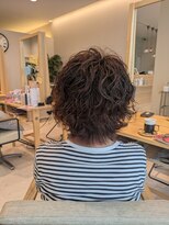 ヘアーズ 住吉店(HAIRZ) 《HAIRZ》林真紀 オレンジカーネリアンカラー