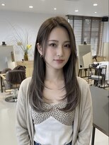 チオ(Chio)&nbsp;【富山】大人レイヤー×透明感グレージュストレート