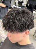 縦落ちツイストスパイラルラウンドマッシュ