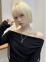 アプリ 大宮西口(appri)&nbsp;１１韓国風ボブレイヤー顔まわりカット前髪艶髪透明感カラー