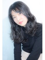 ラウンジ モリオ イケブクロ(Lounge MORIO Ikebukuro)&nbsp;【morio池袋】黒髪センターパートロング