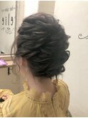【ヘアアレンジ】☆ロープ編みアップスタイル☆ relie 【下関】