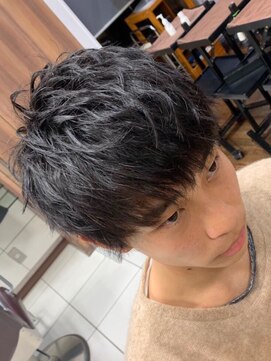 ヘアークリアー 草加 無造作マッシュ