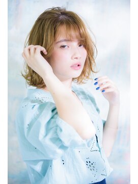 エレノア スパアンドトリートメント 銀座店(Eleanor) ナチュラルボブ/ 透明感ベージュカラー