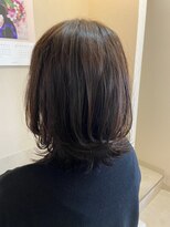 ナチュラル(Natural) 縮毛矯正をかけても巻ける♪外ハネ☆【多賀城塩釜中野栄入学式】